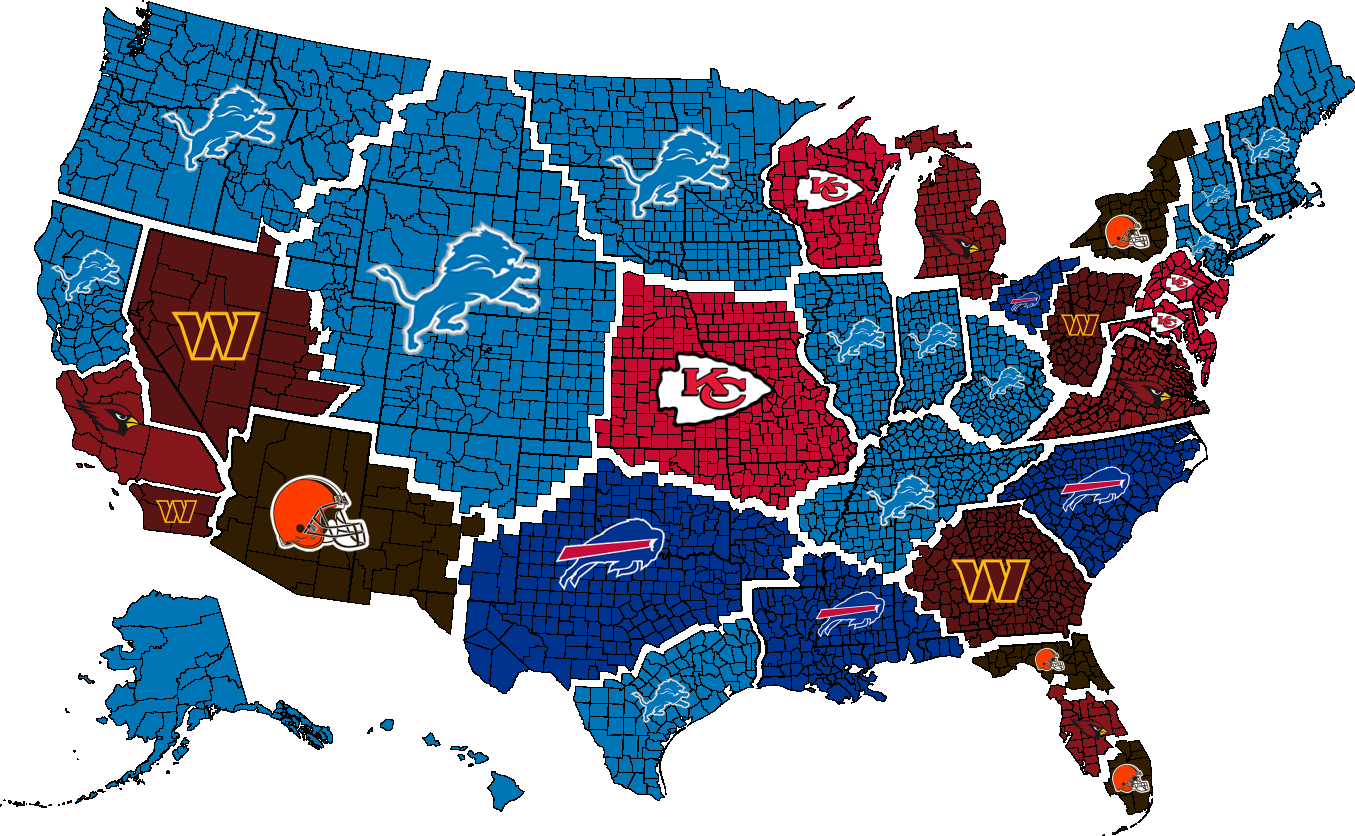 Week 8 map