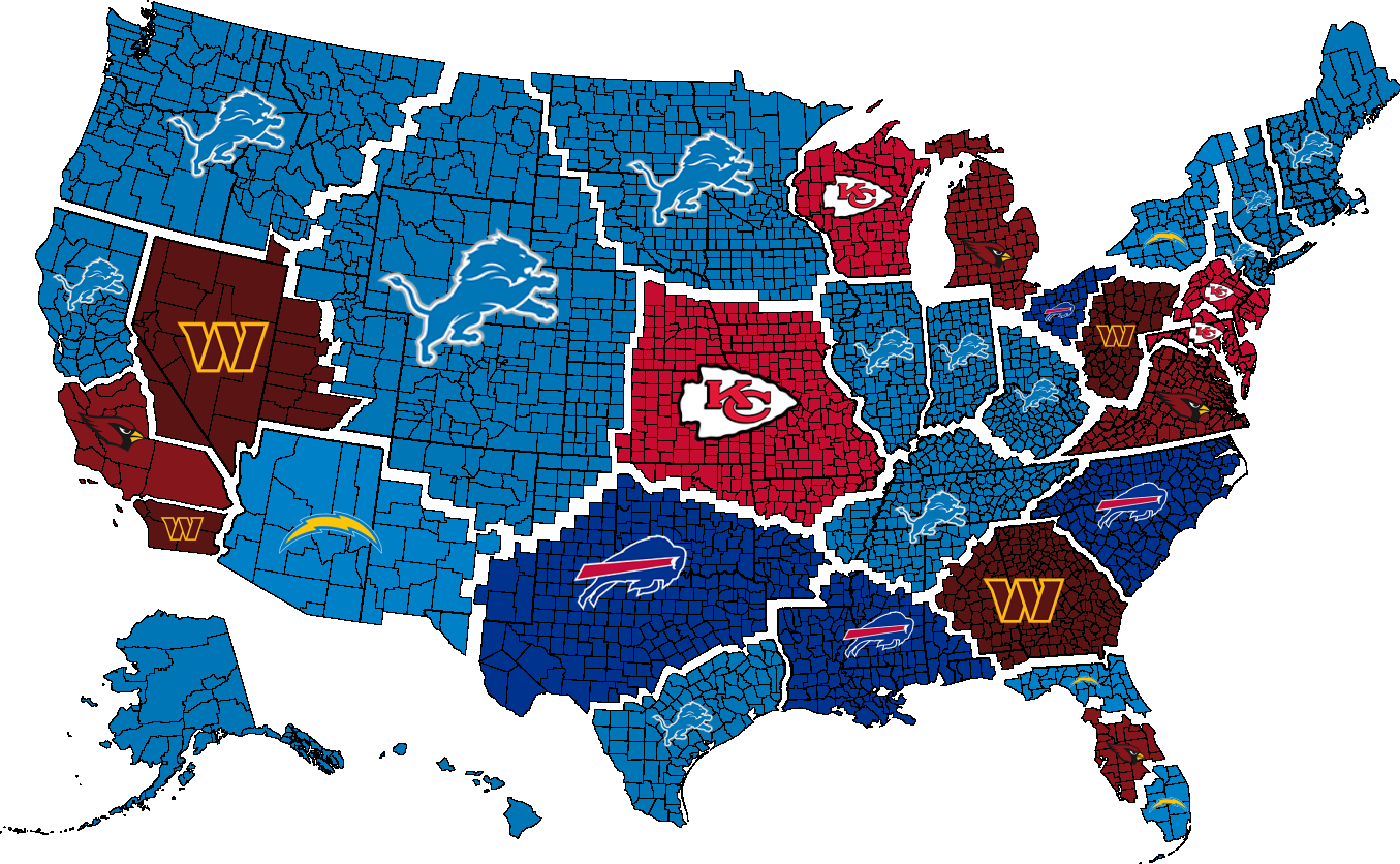 Week 9 map