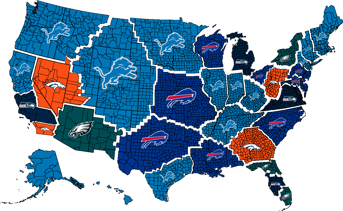 Week 13 map