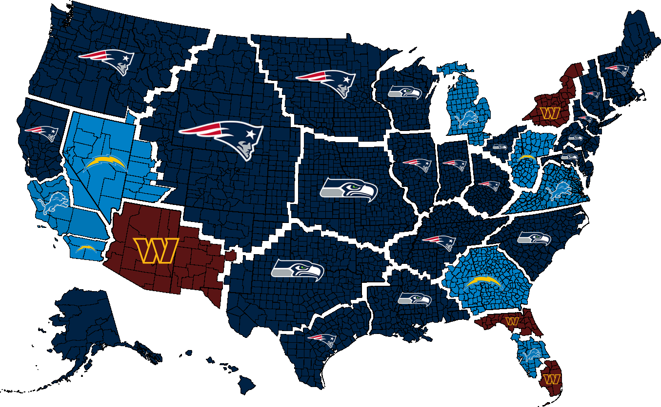 Week 18 map